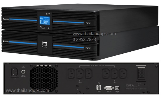 delta RT-1000va กำลังไฟ 1000va 900 watts เป็นแบบ true online , rack /tower  สินค้า รับประกัน 3 ปี onsite service.